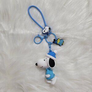 Peanuts Snoopy Winter Design Keychain